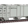 Walthers Mainline 910-7029 - 50' Pullman-Standard PS-2 2893 3-Bay Covered Hopper Penn Central (PC) 883507 - HO Scale