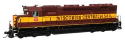 Walthers Proto 920-48160 - EMD SD45 Wisconsin Central (WC) 6589 - HO Scale