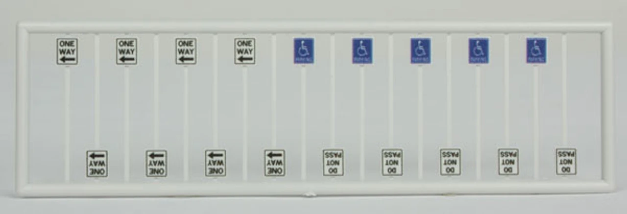 Tichy Train Group 2609 - Miscellaneous Road Signs 18 Pcs - N Scale 1 Tichy Train Group 2609 - Miscellaneous Road Signs 18 Pcs - N Scale