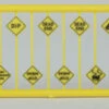 Tichy Train Group 2618 - Written Warning Signs 18 Pcs - N Scale