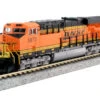 Kato 176-8952-S - GE ES44AC W/ LokSound 5 Sound & DCC BNSF 5801 - N Scale