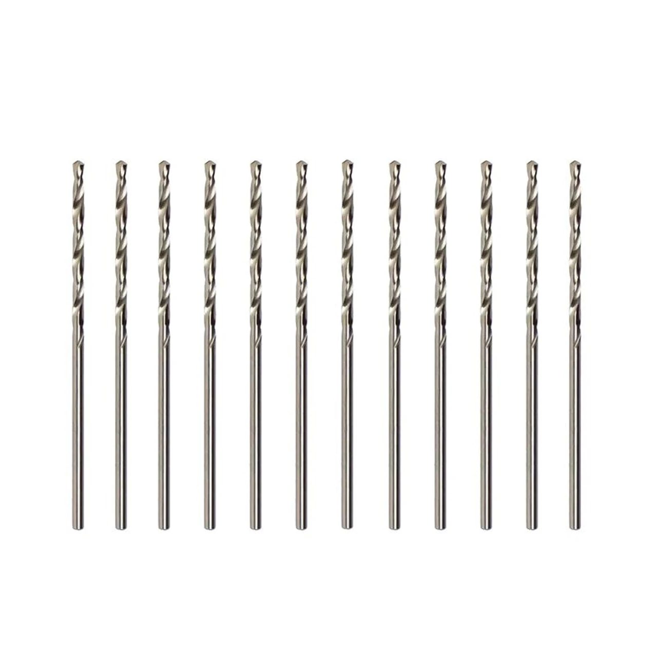 Excel 50051 - #51 Hi-Speed Twisted Drills - 12 To A Pack - Multi Scale 1 Excel 50051 - #51 Hi-Speed Twisted Drills - 12 To A Pack - Multi Scale