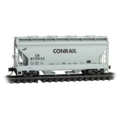 Micro-Trains Line 09200511 - 2-Bay Covered Hopper Conrail (CR) 875032 - N Scale