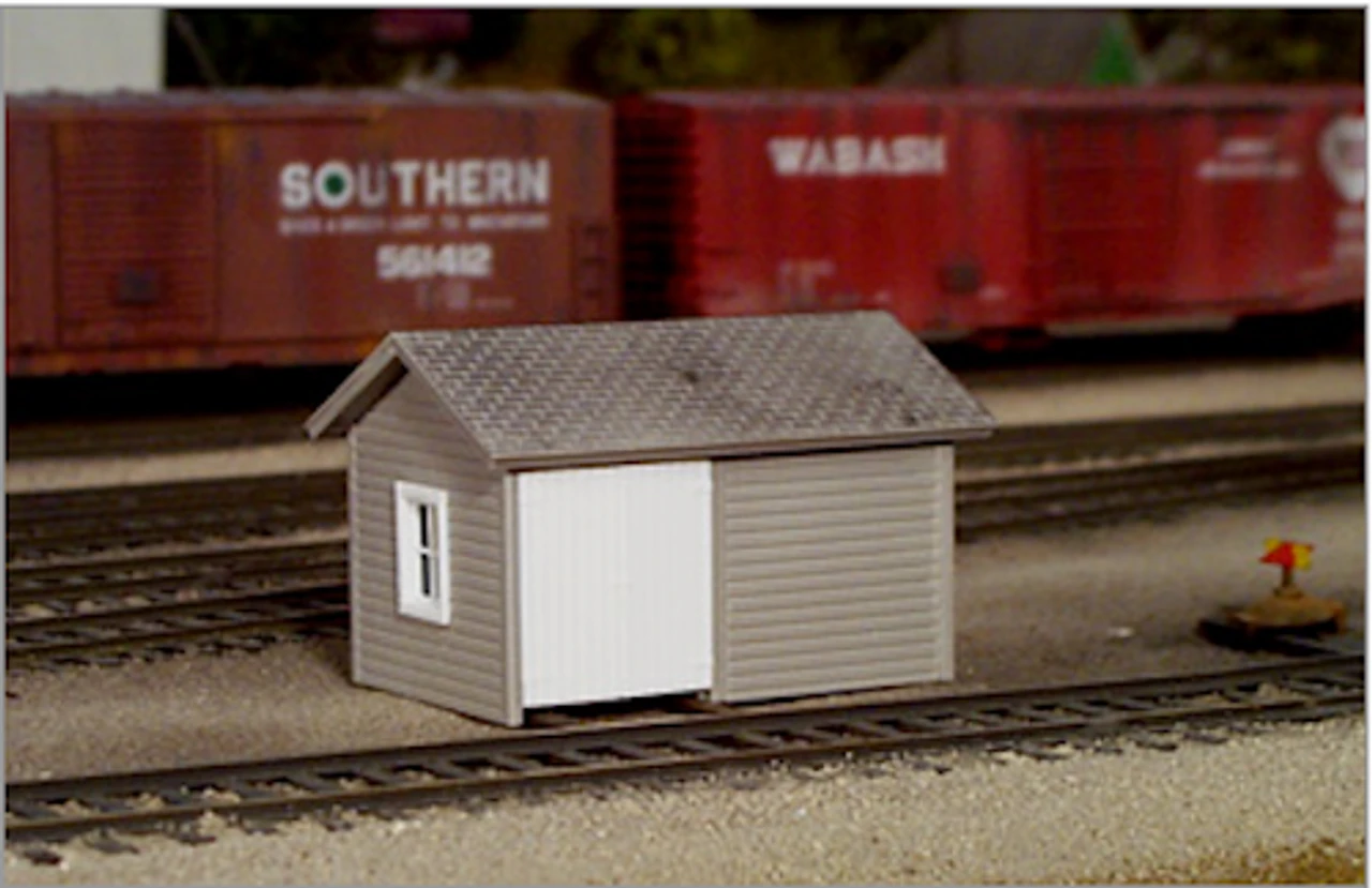 Pikestuff 541-0006 - Handcar Shed - HO Scale Kit 1 Pikestuff 541-0006 - Handcar Shed - HO Scale Kit