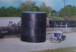 Rix Products 628-0500 - 29ft Flat Top Water / Oil Tank - HO Scale