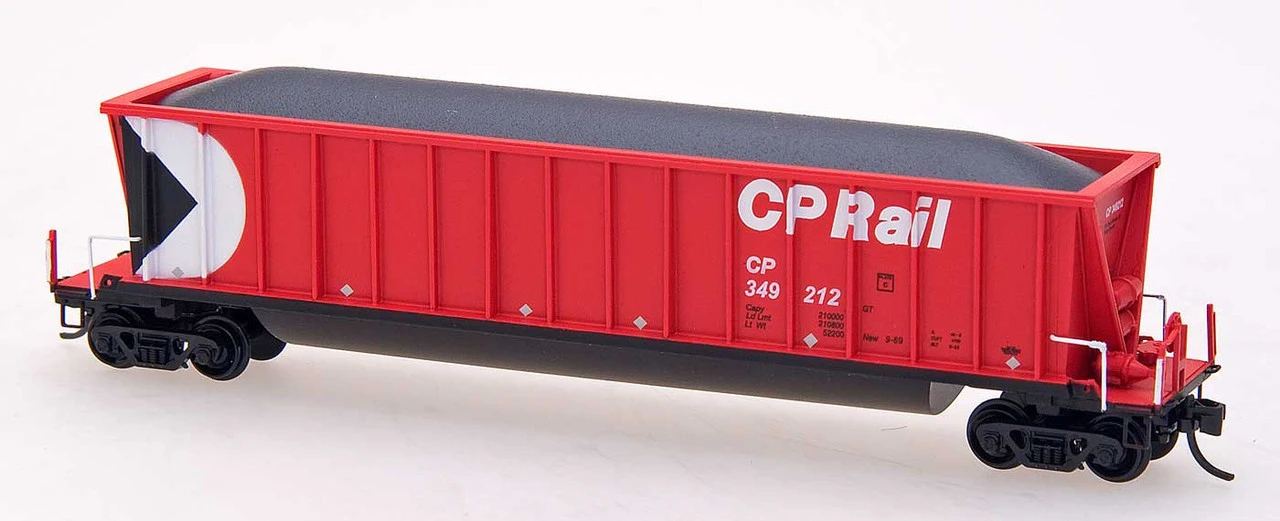 InterMountain 67102-105 - Bathtub Coal Gondola - (Multimark Red) Canadian Pacific (CP) 349538 - N Scale 1 InterMountain 67102-105 - Bathtub Coal Gondola - (Multimark Red) Canadian Pacific (CP) 349538 - N Scale