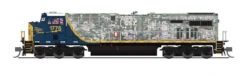 Broadway Limited 7292 - GE ES44AC W/ Paragon4 Sound/DC/DCC CSXT "SPIRIT OF OUR ARMED FORCES" #1776 - N Scale