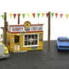 Banta Modelworks 2122 - Sonny's Used Cars - HO Scale Kit