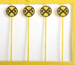 Tichy Train Group 8176 - Modern Crossing Signs 20 Pcs - HO Scale