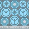 BLMA #85 - 48" 'Q' Fan Grills - 8 Blade - N Scale