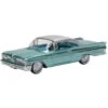 Oxford Diecast 87PB59003 - Pontiac Bonneville Coupe 1959 Seaspray Green - HO Scale