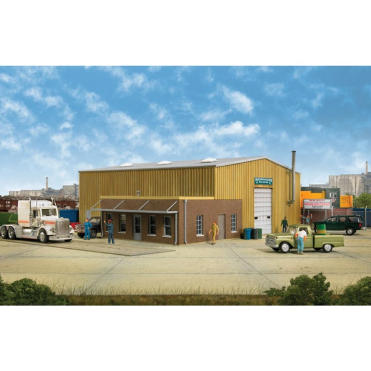 Walthers Cornerstone 933-2928 - Washington Salvage Yard - HO Scale 1 Walthers Cornerstone 933-2928 - Washington Salvage Yard - HO Scale