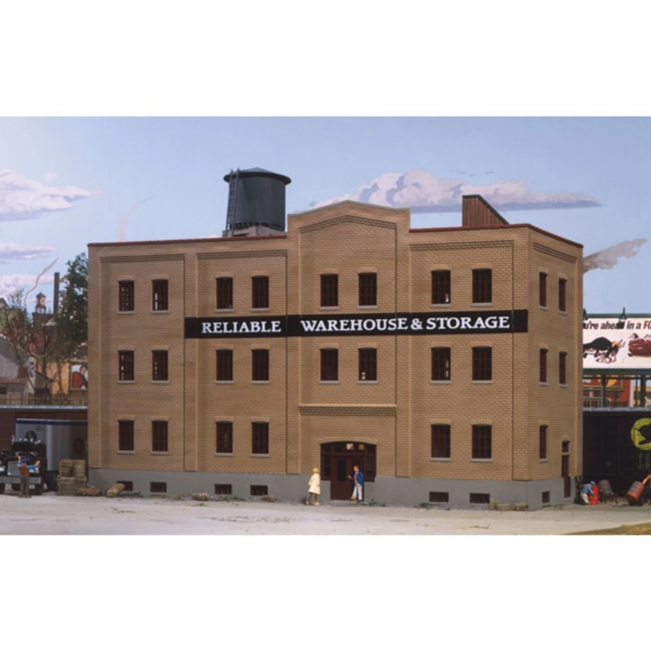 Walthers Cornerstone 933-3014 - Reliable Wrhse & Storage - HO Scale 1 Walthers Cornerstone 933-3014 - Reliable Wrhse & Storage - HO Scale