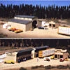 Walthers Cornerstone 933-3057 - Walton & Sons Lumber Yard - HO Scale