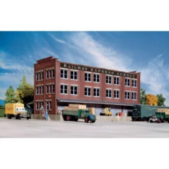 Walthers Cornerstone 933-3095 - REA Transfer Building Kit - HO Scale