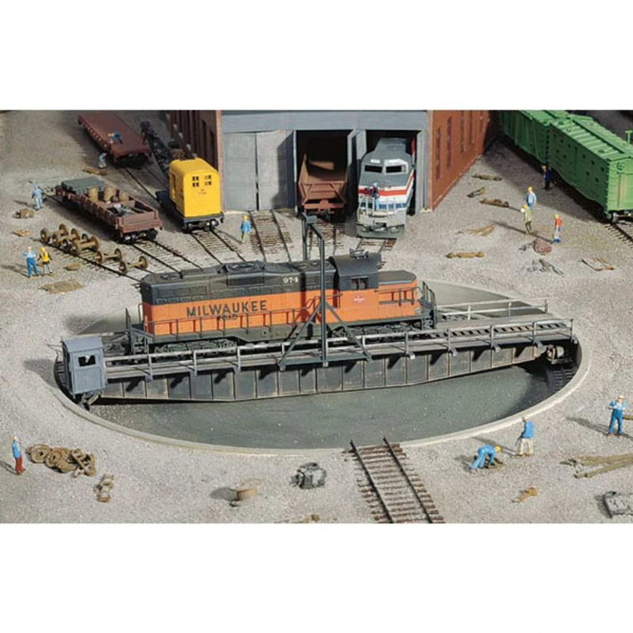 Walthers Cornerstone 933-3171 - Turntable Kit W/o Motor - HO Scale 1 Walthers Cornerstone 933-3171 - Turntable Kit W/o Motor - HO Scale