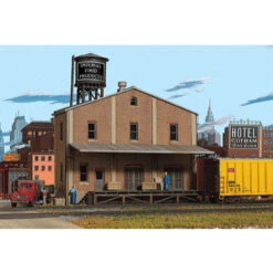 Walthers Cornerstone 933-3184 - Imperial Food Bckgrnd Bld - HO Scale