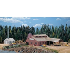 Walthers Cornerstone 933-3236 - Mountain Lmbr Co. Sawmill - N Scale