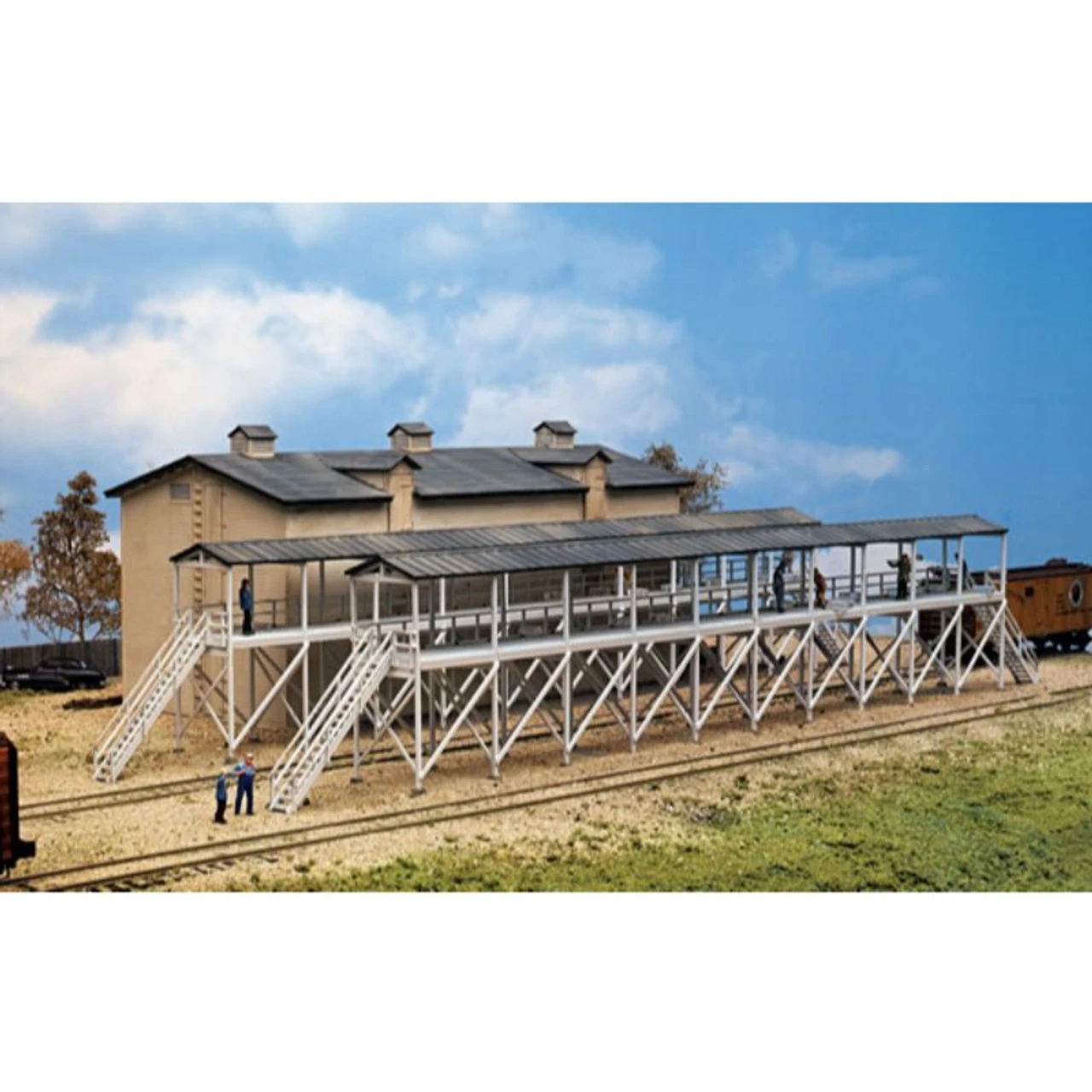 Walthers Cornerstone 933-3245 - Ice House/Icing Platform - N Scale 1 Walthers Cornerstone 933-3245 - Ice House/Icing Platform - N Scale