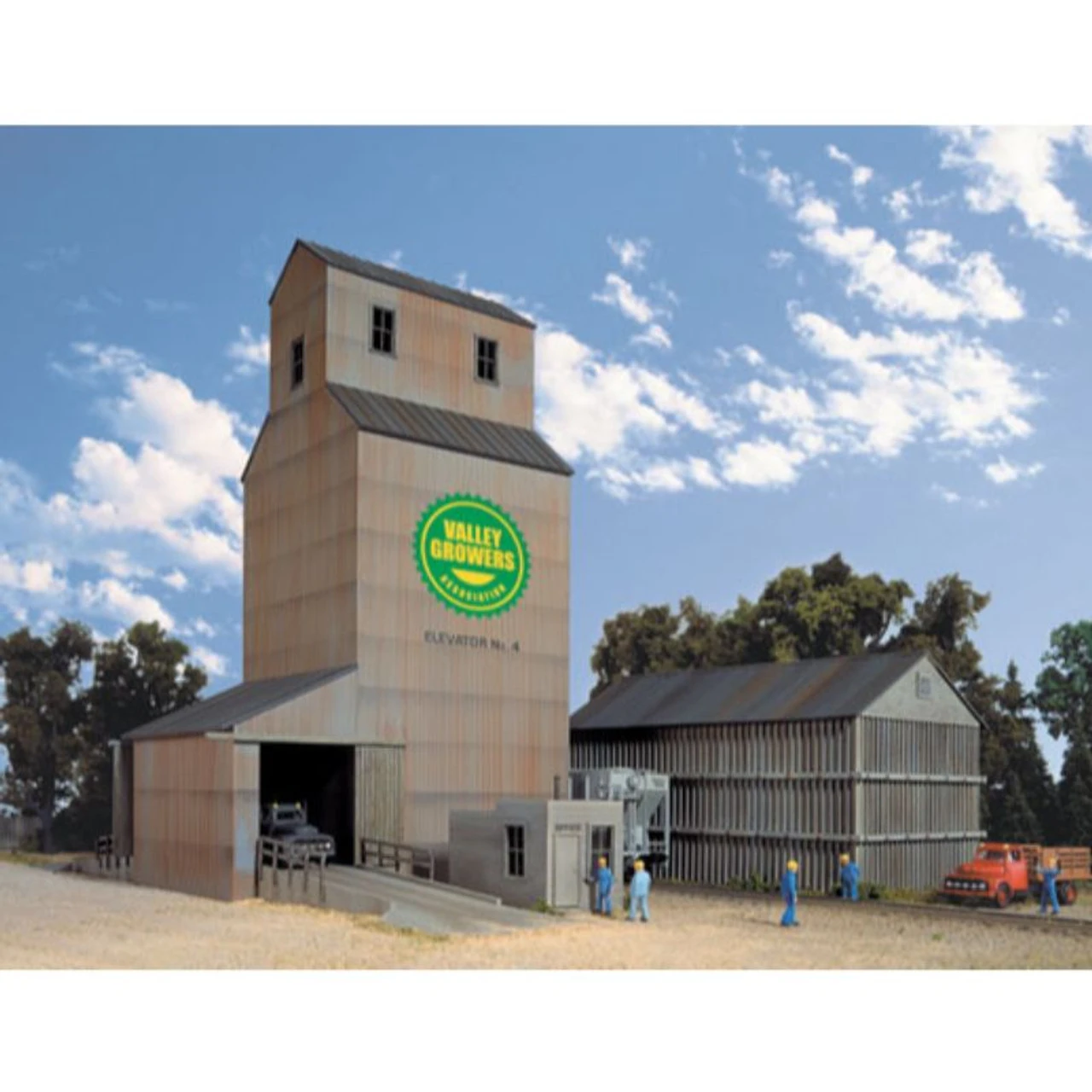 Walthers Cornerstone 933-3251 - Valley Growers Assoc. Kit - N Scale 1 Walthers Cornerstone 933-3251 - Valley Growers Assoc. Kit - N Scale