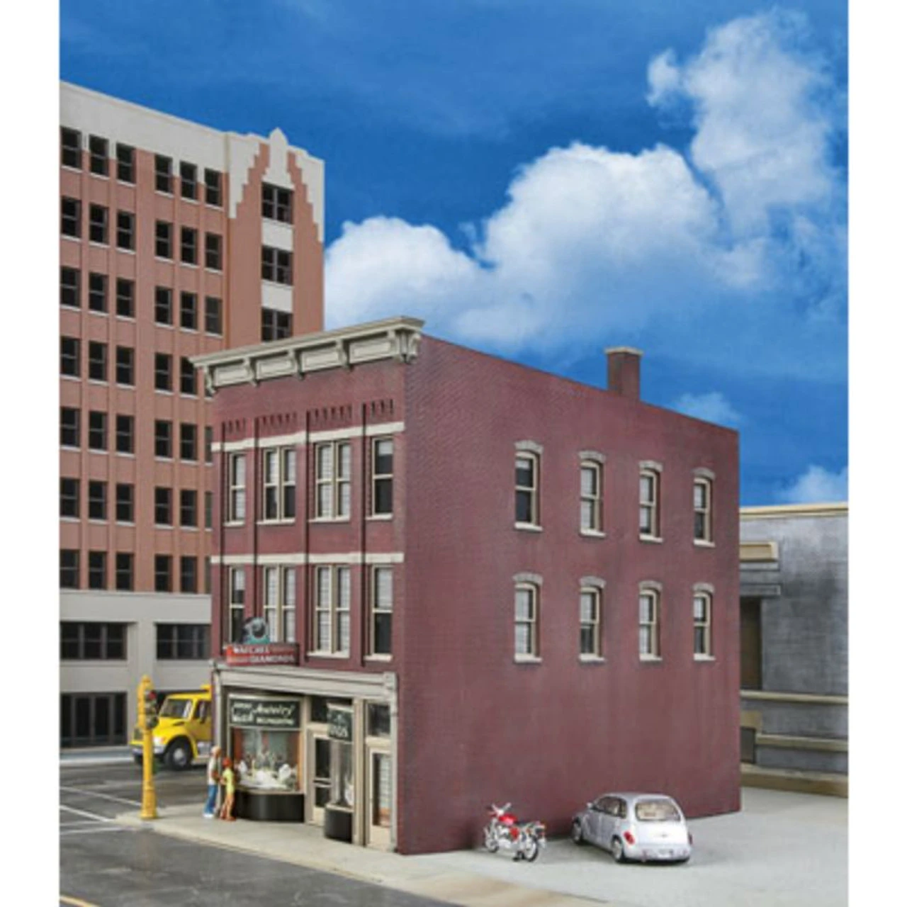 Walthers Cornerstone 933-3476 - Jewelry Store Kit - HO Scale 1 Walthers Cornerstone 933-3476 - Jewelry Store Kit - HO Scale