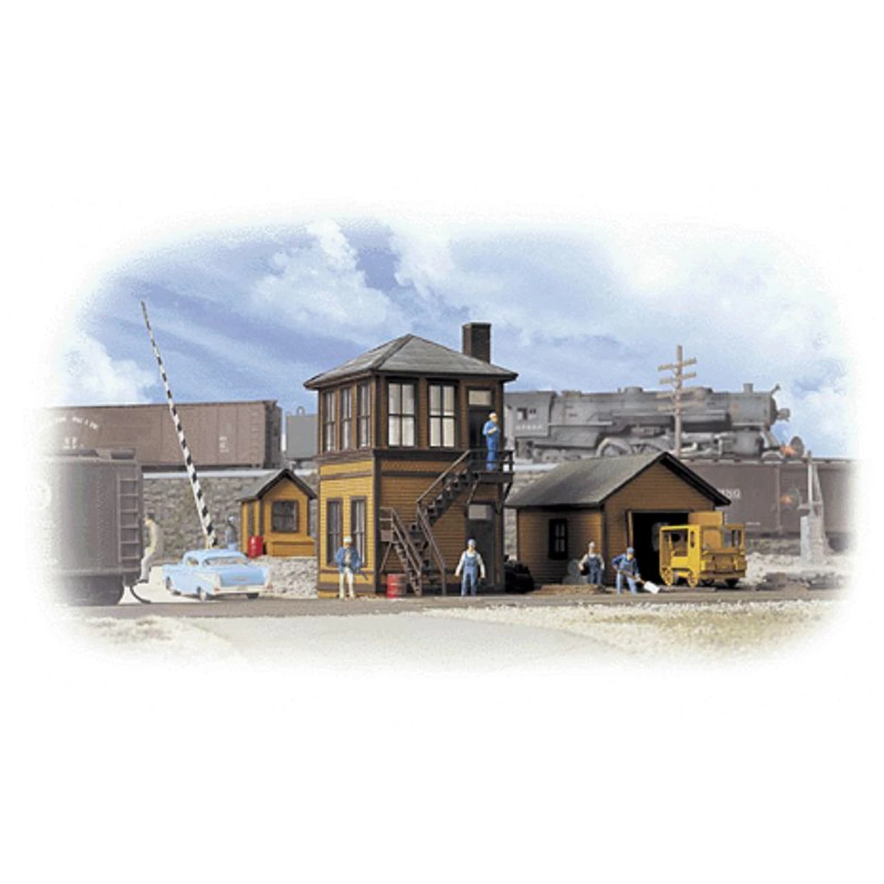 Walthers Cornerstone 933-3530 - Trackside Structures Kit - HO Scale 1 Walthers Cornerstone 933-3530 - Trackside Structures Kit - HO Scale