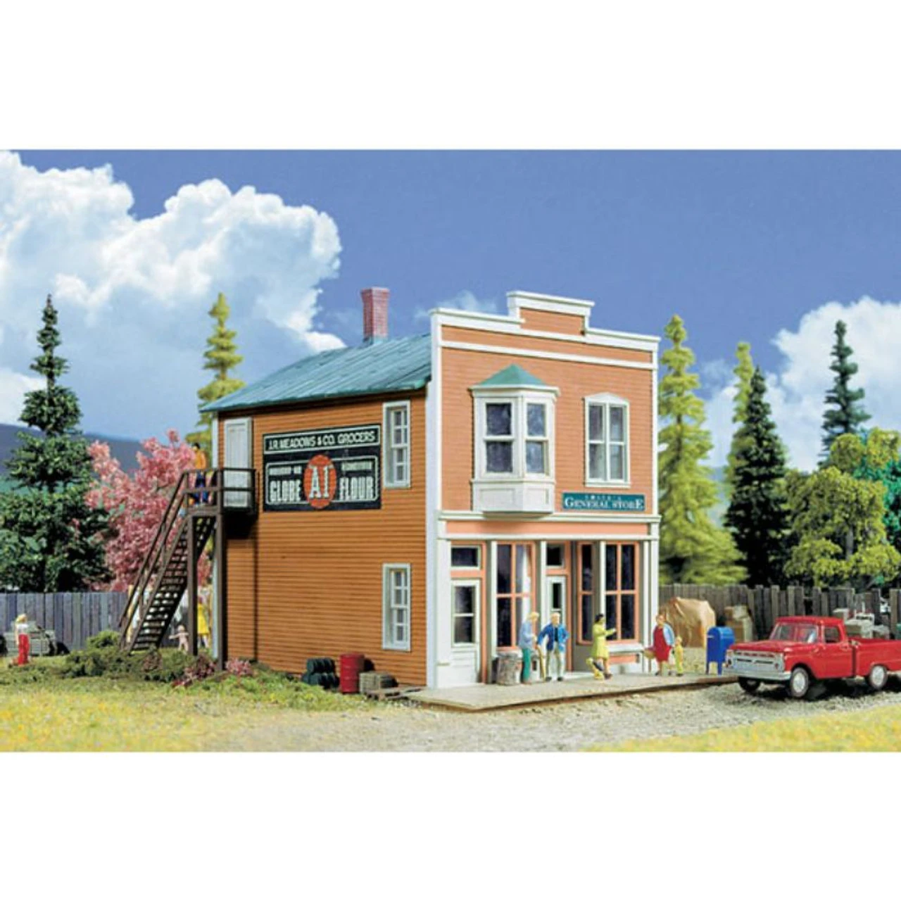 Walthers Cornerstone 933-3653 - Smith's General Store Kit - HO Scale 1 Walthers Cornerstone 933-3653 - Smith's General Store Kit - HO Scale