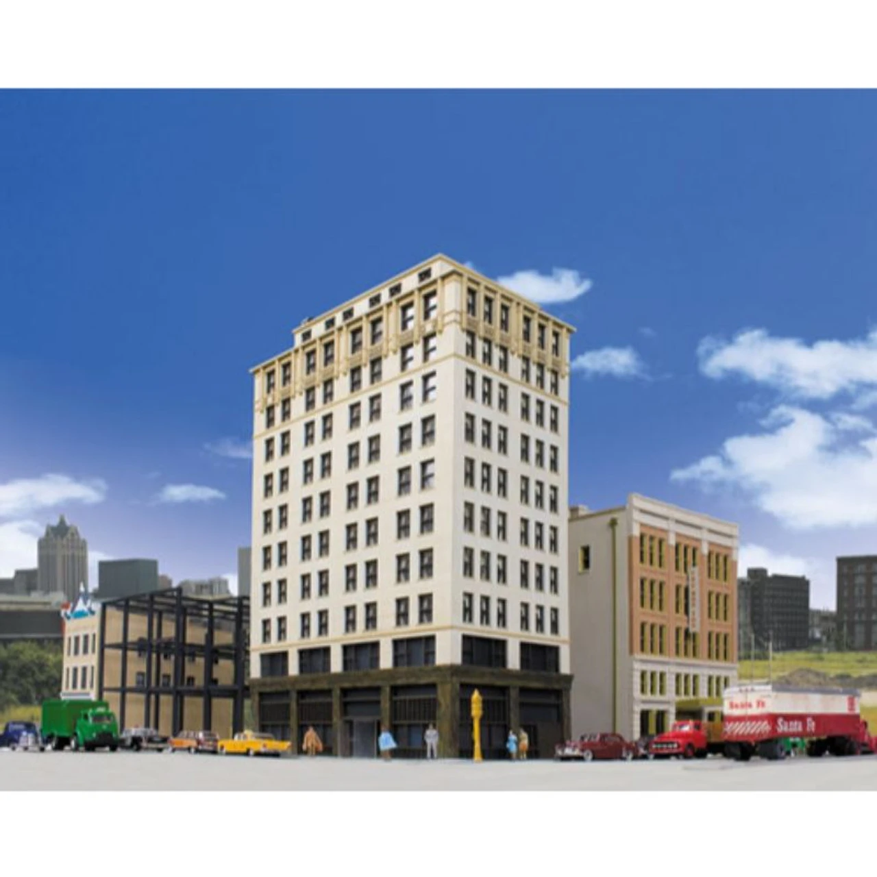 Walthers Cornerstone 933-3764 - Ashmore Hotel Kit - HO Scale 1 Walthers Cornerstone 933-3764 - Ashmore Hotel Kit - HO Scale