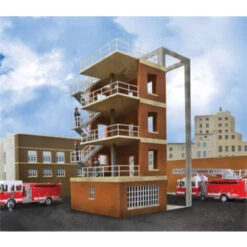 Walthers Cornerstone 933-3766 - Fire Dept. Drill Tower - HO Scale