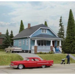 Walthers Cornerstone 933-3787 - American Bungalow Kit - HO Scale