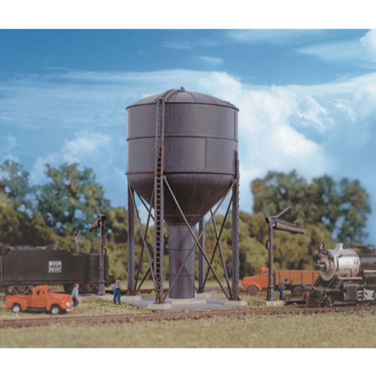 Walthers Cornerstone 933-3817 - Steel Water Tank Kit - N Scale 1 Walthers Cornerstone 933-3817 - Steel Water Tank Kit - N Scale