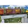 Walthers Cornerstone 933-4507 - Sngl-Trk Std Dck Brdg 70' - HO Scale