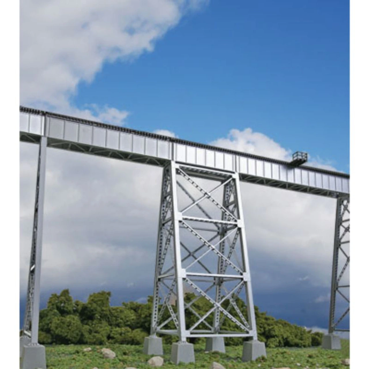 Walthers Cornerstone 933-4554 - Steel Rlrd Bridge Tower - HO Scale 1 Walthers Cornerstone 933-4554 - Steel Rlrd Bridge Tower - HO Scale