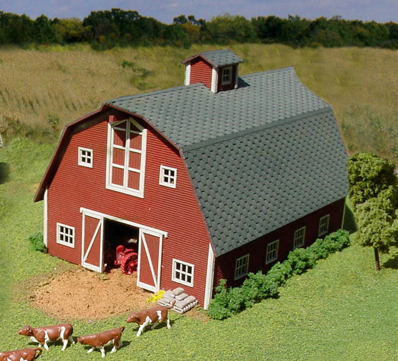 American Model Builders 619 - Country Barn - N Scale Kit 1 American Model Builders 619 - Country Barn - N Scale Kit