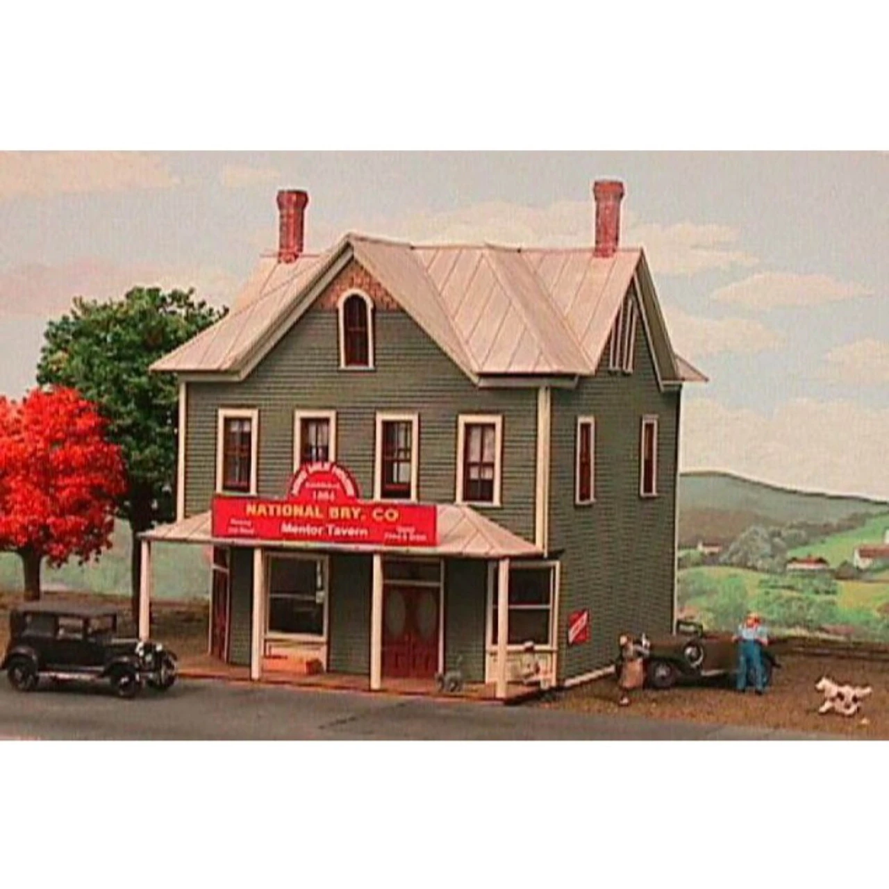 American Model Builders 645 - Nine Mile House And Tavern - N Scale Kit 1 American Model Builders 645 - Nine Mile House And Tavern - N Scale Kit