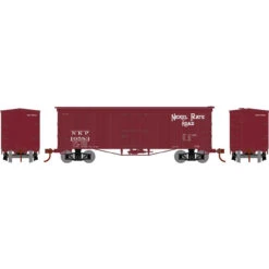 Athearn 5184 - 36' Wooden Boxcar Nickel Plate Road (NKP) 10724 - N Scale