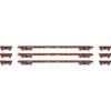 Athearn RTR 97074 - 60' Flat Car (3) Canadian National (CN) 49500, 49480, 49457 - HO Scale