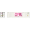 Atlas 20006727 - 40' Refrigerated Container [3-PACKS] ONE Set #2 (White/Pink) Ocean Network Express (SZLU) 9555316, 9563862, 9548908 - HO Scale