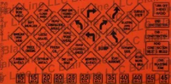 Blair Line 004 - Construction Zone Signs - N Scale