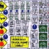Blair Line 047 - Modern Traffic Signs - N Scale