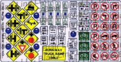 Blair Line 047 - Modern Traffic Signs - N Scale