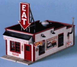 Blair Line 090 - Fred And Reds Cafe - N Scale Laser Cut Kit