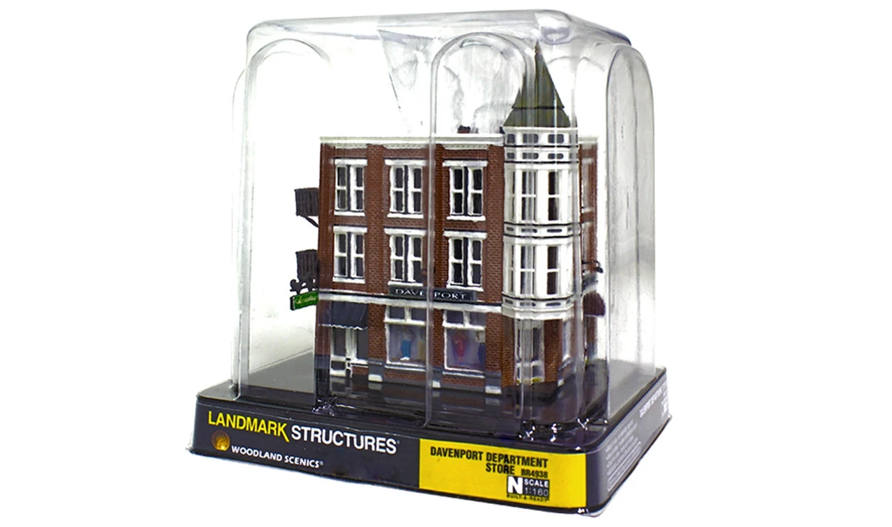 Woodland Scenics #4938 - Davenport Department Store - N Scale 1 Woodland Scenics #4938 - Davenport Department Store - N Scale