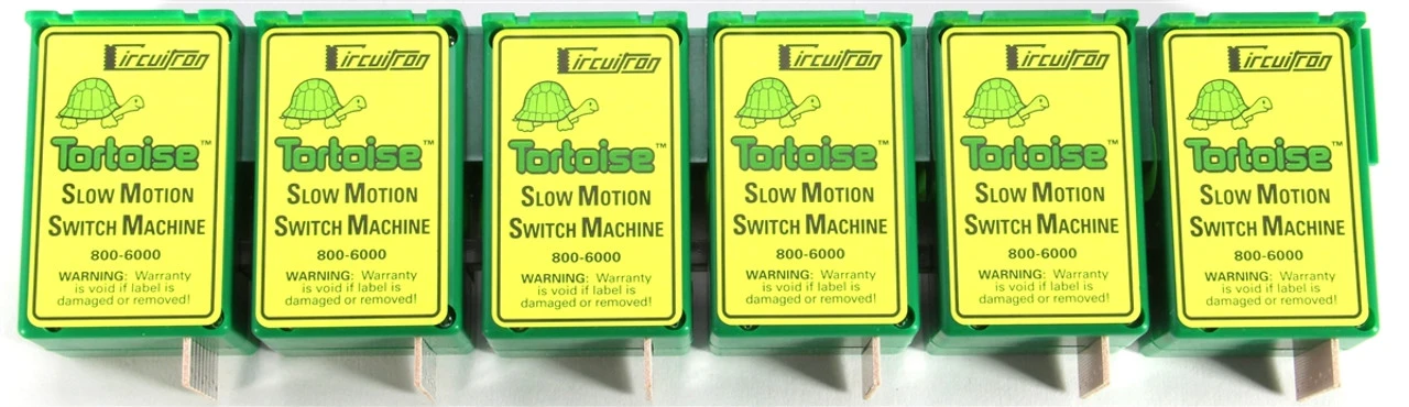 Circuitron 800-6006 - Tortoise Slow Motion Switch Machine - 6pc Value Pack 1 Circuitron 800-6006 - Tortoise Slow Motion Switch Machine - 6pc Value Pack