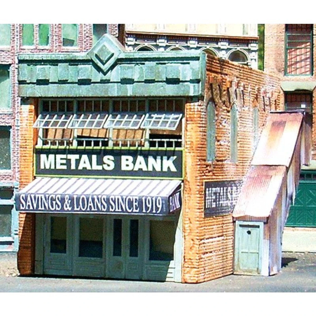 Downtown Deco 2013 - Metals Bank - N Scale Kit 1 Downtown Deco 2013 - Metals Bank - N Scale Kit