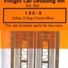 Gold Medal Models 160-08 - Atlas Two-Bay Centerflow Hopper Detail Set - N Scale