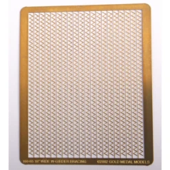 Gold Medal Models 160-65 - 18" Wide W-Bracing For Steel Girders (1,000 Scale Feet)