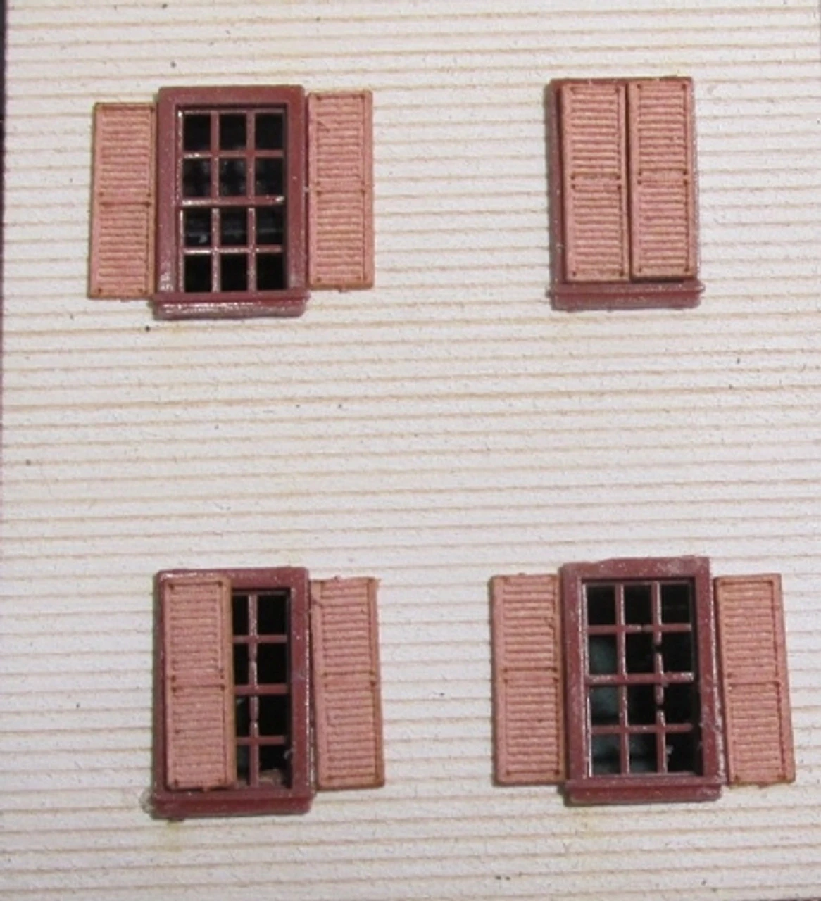 RslaserKits 3970 - Window Shutters For The N Scale Tichy 2508 6/6 Windowsew Product - N Scale Kit 1 RslaserKits 3970 - Window Shutters For The N Scale Tichy 2508 6/6 Windowsew Product - N Scale Kit