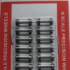 Intermountain 60050 - 33" Precision Wheels (12 Axles) - N Scale