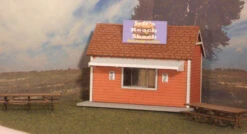 RslaserKits 2046 - Jeff's Roach Shack - HO Scale Kit